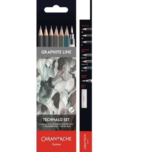 CARAN D'ACHE | GRAPHITE LINE Technalo — 7 Piece Set 1 CARAN D'ACHE | GRAPHITE LINE Technalo — 7 Piece Set