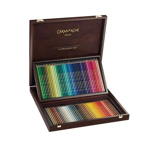 CARAN D'ACHE | Supracolor Soft Watercolour 80 Pencil Ses — 80 Pencils 1 CARAN D'ACHE | Supracolor Soft Watercolour 80 Pencil Ses — 80 Pencils