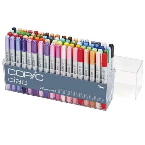 COPIC® | Ciao Marker Set A — 72 Markers 1 COPIC® | Ciao Marker Set A — 72 Markers