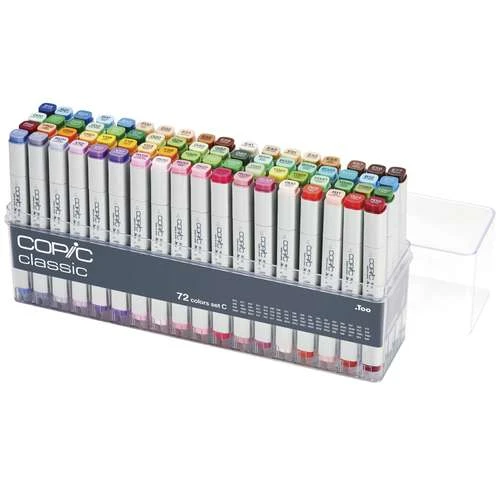 COPIC® | Classic Marker Set C — 72 Markers 1 COPIC® | Classic Marker Set C — 72 Markers