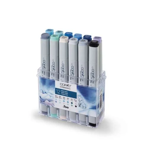 COPIC® | Classic Marker Set — 12 Winter Colours 1 COPIC® | Classic Marker Set — 12 Winter Colours