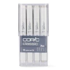 COPIC® | Classic Marker Set — 12 X Toner Grey -Da Vinci Shop COPICC2AE7CclassicmarkersetE2809412xtonergrey 2