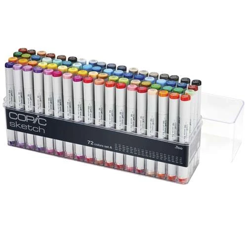 COPIC® | Sketch Marker Set A — 72 Markers 1 COPIC® | Sketch Marker Set A — 72 Markers