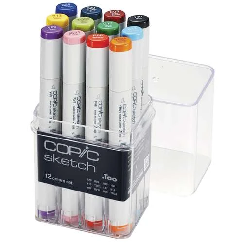 COPIC® | Sketch Marker Set B — 12 Markers 1 COPIC® | Sketch Marker Set B — 12 Markers