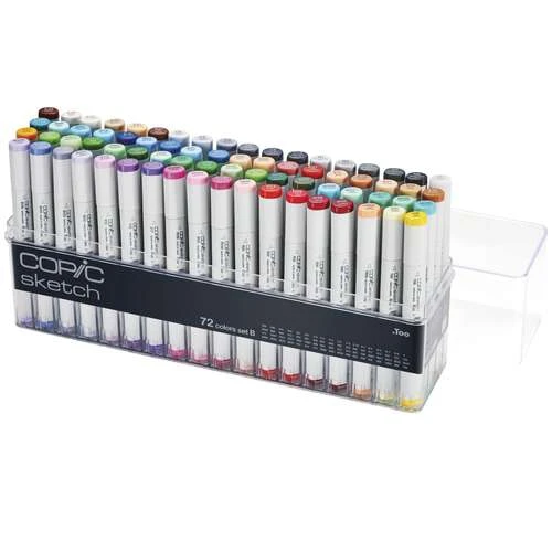 COPIC® | Sketch Marker Set B — 72 Markers 1 COPIC® | Sketch Marker Set B — 72 Markers