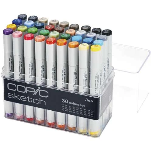 COPIC® | Sketch Marker Set — 36 Markers 1 COPIC® | Sketch Marker Set — 36 Markers