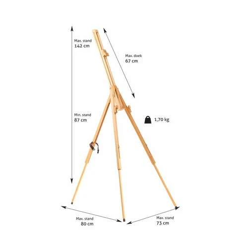 Cappelletto Portable Field Easel 2 Cappelletto Portable Field Easel - Image 2