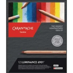 Caran D'Ache Luminance 6901 Crayon Sets 9 Caran D'Ache Luminance 6901 Crayon Sets -Da Vinci Shop Carand26230393BAcheLuminance6901CrayonSets 3