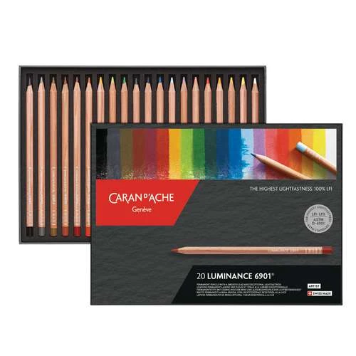 Caran D'Ache Luminance 6901 Crayon Sets 1 Caran D'Ache Luminance 6901 Crayon Sets