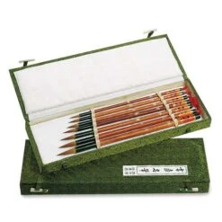 Chinese Brush Set Of 7 Brushes -Da Vinci Shop ChineseBrushSetof7Brushes 3