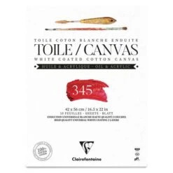 Clairefontaine Ready To Paint Canvas Pads -Da Vinci Shop ClairefontaineReadytoPaintCanvasPads 2