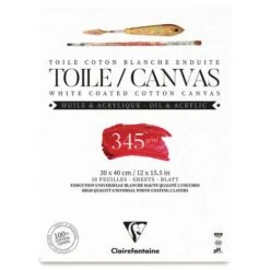 Clairefontaine Ready To Paint Canvas Pads -Da Vinci Shop ClairefontaineReadytoPaintCanvasPads 3