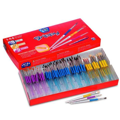 Color & Co Grippy Brush Sets 1 Color & Co Grippy Brush Sets