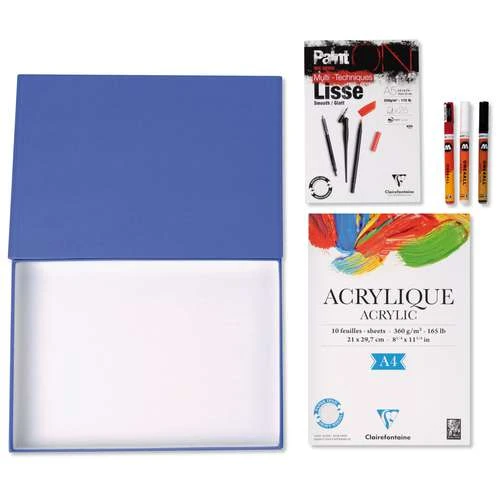 CLAIREFONTAINE Competence Blue Acryl Set 2 CLAIREFONTAINE Competence Blue Acryl Set - Image 2