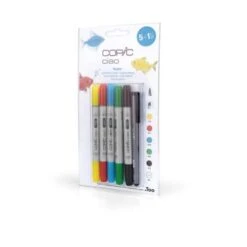 Copic Ciao 5 + 1 Brights Set -Da Vinci Shop CopicCiao52B1BrightsSet 2