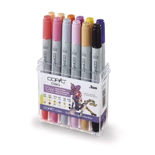Copic Ciao Manga Acrylic Set - Witch 1 Copic Ciao Manga Acrylic Set - Witch