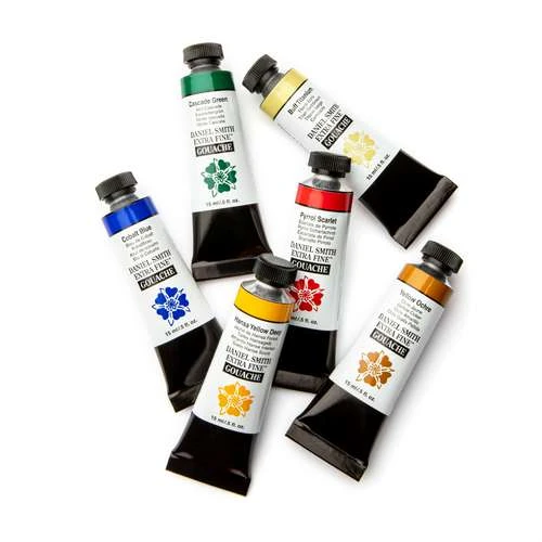 DANIEL SMITH | EXTRA FINE™ Gouache — Individual Tubes 1 DANIEL SMITH | EXTRA FINE™ Gouache — Individual Tubes