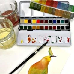 DANIEL SMITH | EXTRA FINE™ Watercolours — Half Pan Sets -Da Vinci Shop DANIELSMITH7CEXTRAFINEE284A2watercoloursE28094HalfPansets 5