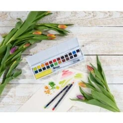 DERWENT | INKTENSE Paint Pan — 24-set -Da Vinci Shop DERWENT7CINKTENSEPaintPanE2809424 set 3