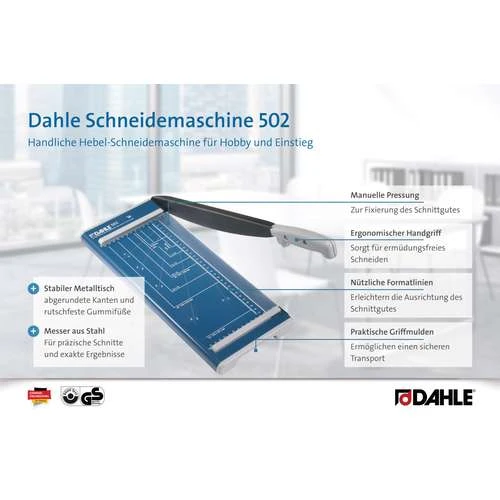 Dahle® Dahle Cutting Machine 502 5 Dahle® Dahle Cutting Machine 502 - Image 5
