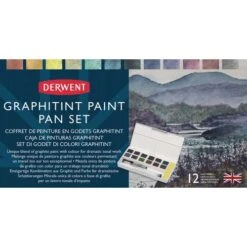 Derwent Graphitint Paint Pan Set -Da Vinci Shop DerwentGraphitintPaintPanSet 3