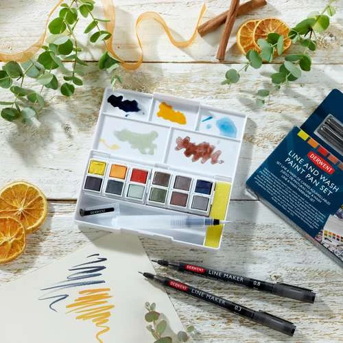 Derwent Line And Wash Paint Pan Set 3 Derwent Line And Wash Paint Pan Set - Image 3