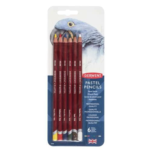 Derwent Pastel 6 Pencil Set 1 Derwent Pastel 6 Pencil Set