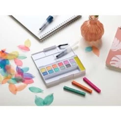 Derwent Pastel Shades Paint Pan Set -Da Vinci Shop DerwentPastelShadesPaintPanSet 3