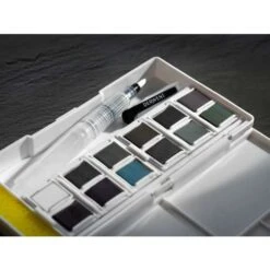Derwent Tinted Charcoal Paint Pan Set -Da Vinci Shop DerwentTintedCharcoalPaintPanSet 2
