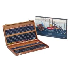 Derwent Watercolour 72 Pencil Wooden Box Set
