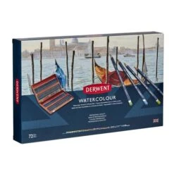 Derwent Watercolour 72 Pencil Wooden Box Set -Da Vinci Shop DerwentWatercolour72PencilWoodenBoxSet 3