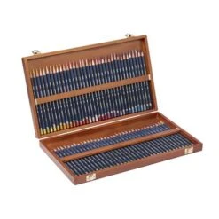 Derwent Watercolour 72 Pencil Wooden Box Set -Da Vinci Shop DerwentWatercolour72PencilWoodenBoxSet 4