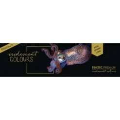 FINETEC | PREMIUM Iridescent Colours Set — High Sparkle -Da Vinci Shop FINETEC7CPREMIUMIridescentColoursSetE28094HighSparkle 2