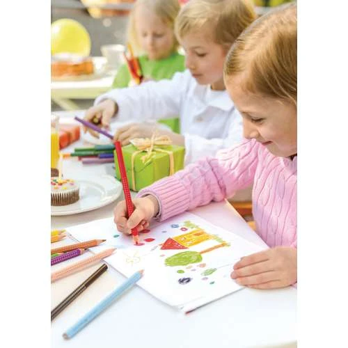 Faber-Castell | Jumbo Grip — 12 Coloured Pencils 5 Faber-Castell | Jumbo Grip — 12 Coloured Pencils - Image 5