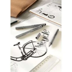 Faber-Castell Ecco-Pigment Pen Set Bicycle -Da Vinci Shop Faber CastellEcco PigmentPenSetBicycle 3