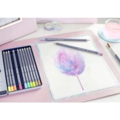 Faber-Castell Goldfaber Aqua Pastel Watercolour Pencil Set -Da Vinci Shop Faber CastellGoldfaberAquaPastelWatercolourPencilSet 5