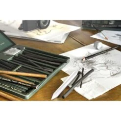 Faber-Castell Pitt Charcoal Set -Da Vinci Shop Faber CastellPittCharcoalSet 3