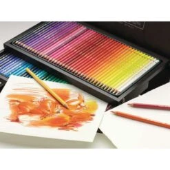 Faber-Castell Polychromos Artists' Colour Pencils Wooden Box Set -Da Vinci Shop Faber CastellPolychromosArtists26230393BColourPencilsWoodenBoxSet 2
