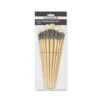 GERSTAECKER | Filbert Brushes ○ Hog Bristle — Set Of 10