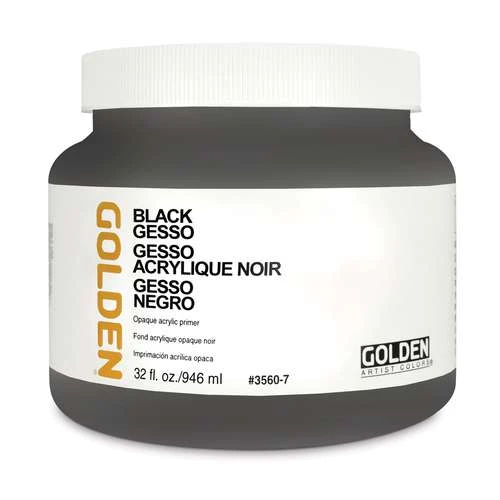 GOLDEN® | Black Gesso 1 GOLDEN® | Black Gesso