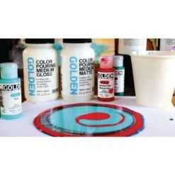 Golden Color Gloss Pouring Medium 11 Golden Color Gloss Pouring Medium -Da Vinci Shop GoldenColorGlossPouringMedium 5