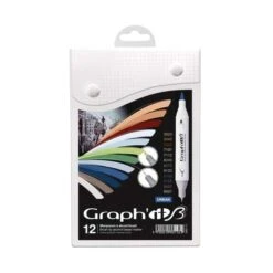 Graph'It Marker 12 Pen Sets 9 Graph'It Marker 12 Pen Sets -Da Vinci Shop Graph26230393BItMarker12PenSets 3