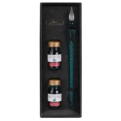 HERBIN | Glass Pen & Inks — 3 Piece Gift Sets -Da Vinci Shop HERBIN7CGlasspen26amp3BinksE280943piecegiftsets 2