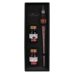 HERBIN | Glass Pen & Inks — 3 Piece Gift Sets -Da Vinci Shop HERBIN7CGlasspen26amp3BinksE280943piecegiftsets 3