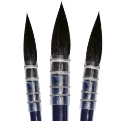 I LOVE ART | Professional Watercolour Wash Brush Set — 3 Brushes