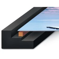 I LOVE ART | Stepped Profile Floater Frames — Black -Da Vinci Shop ILOVEART7CSteppedProfileFloaterFramesE28094black 3