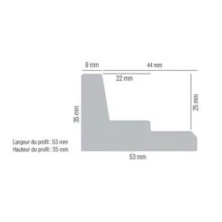 I LOVE ART | Stepped Profile Floater Frames — Black -Da Vinci Shop ILOVEART7CSteppedProfileFloaterFramesE28094black 5