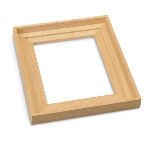 I LOVE ART | Stepped Profile Floater Frames — Natural 1 I LOVE ART | Stepped Profile Floater Frames — Natural