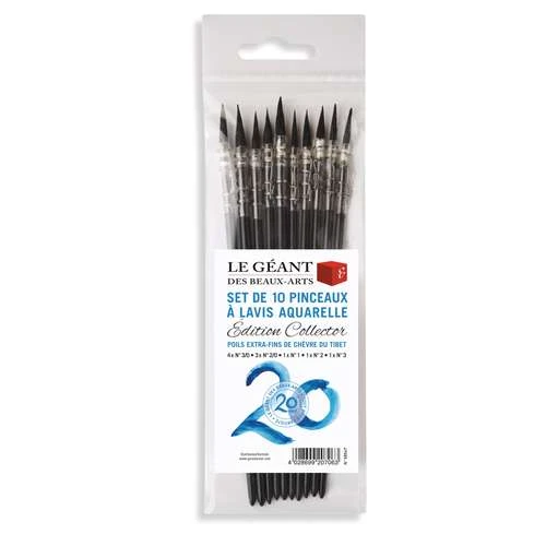 I LOVE ART | Wash Brush Set — 10 Brushes 2 I LOVE ART | Wash Brush Set — 10 Brushes - Image 2