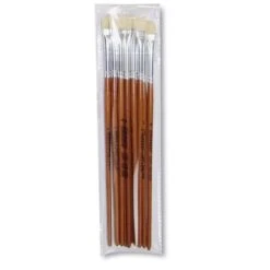 Léonard Flat Bristle Brush Set -Da Vinci Shop LC3A9onardFlatBristleBrushSet 3